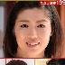 小崎里美の顔